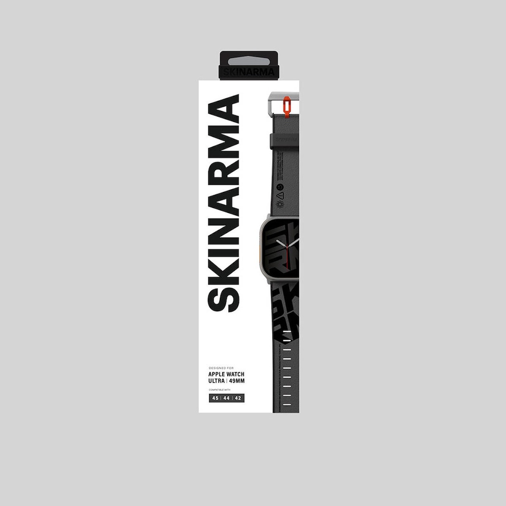 Apple Watch 42mm Uyumlu SkinArma Spunk Serisi PU Deri Kordon