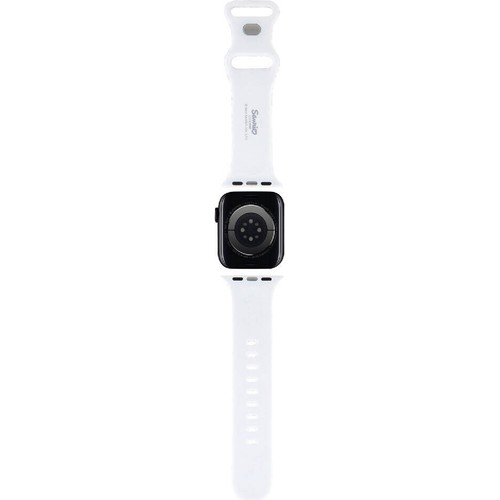 Apple Watch 38mm Uyumlu Hello Kitty Orjinal Lisanslı Fiyonklar & Çizgiler Silikon Kordon