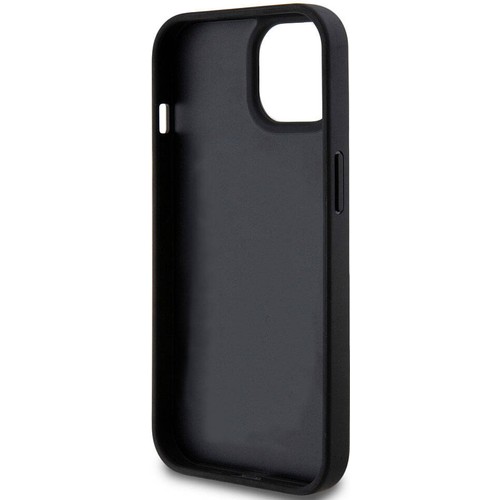 Apple iPhone 15 Plus Uyumlu Kılıf U.S. Polo Assn. Orjinal Lisanslı Deri Şeritli Logo Dizayn Kapak
