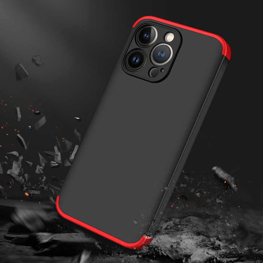 Apple iPhone 13 Pro Max Uyumlu Kılıf Zore Ays Kapak - 12