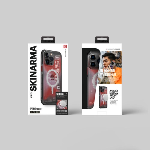 Apple iPhone 14 Pro Max Uyumlu Kılıf SkinArma Şeffaf Airbag Tasarımlı Magsafe Şarj Özellikli Shorai Kapak