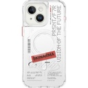 Apple iPhone 15 Uyumlu Kılıf SkinArma Magsafe Şarj Özellikli Yazı Desenli Airbag Tasarımlı Orion Kapak
