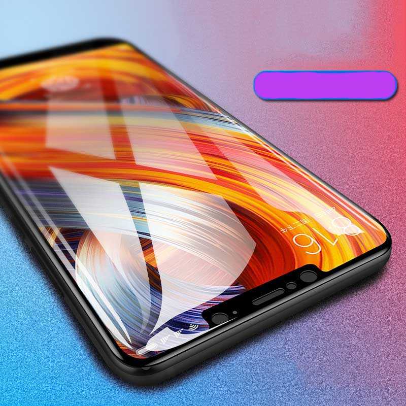 Xiaomi Mi 8 Uyumlu Zore Kenarları Kırılmaya Dayanıklı Cam Ekran Koruyucu - 1