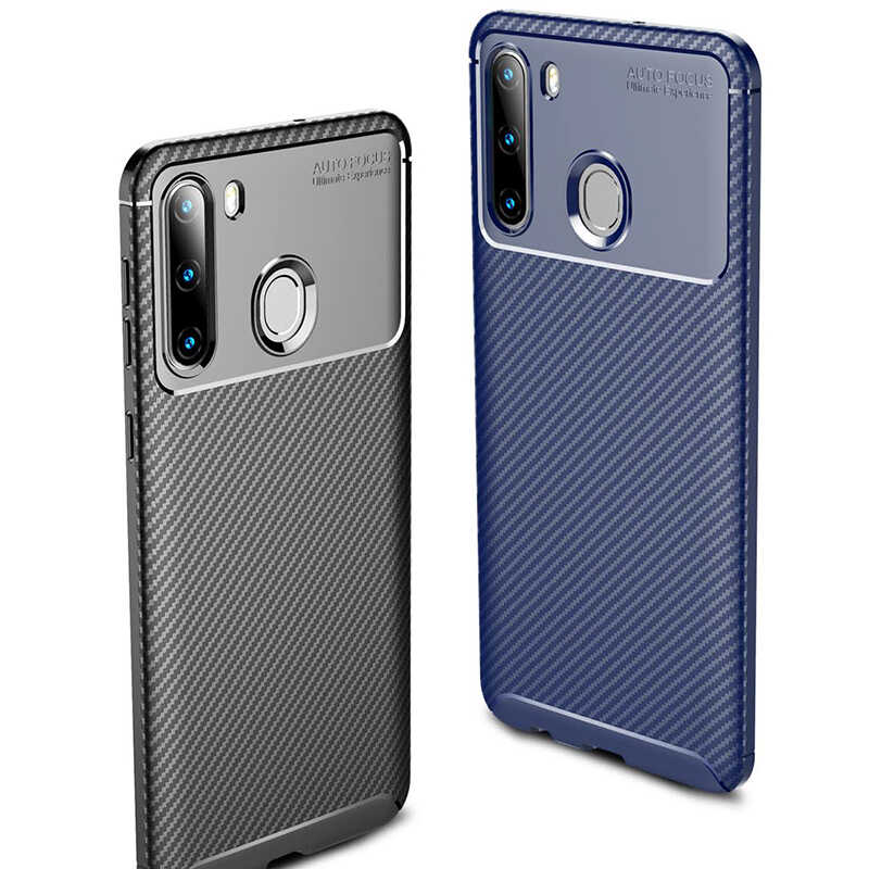 Samsung Galaxy A21 Uyumlu Kılıf Zore Negro Silikon Kapak - 8