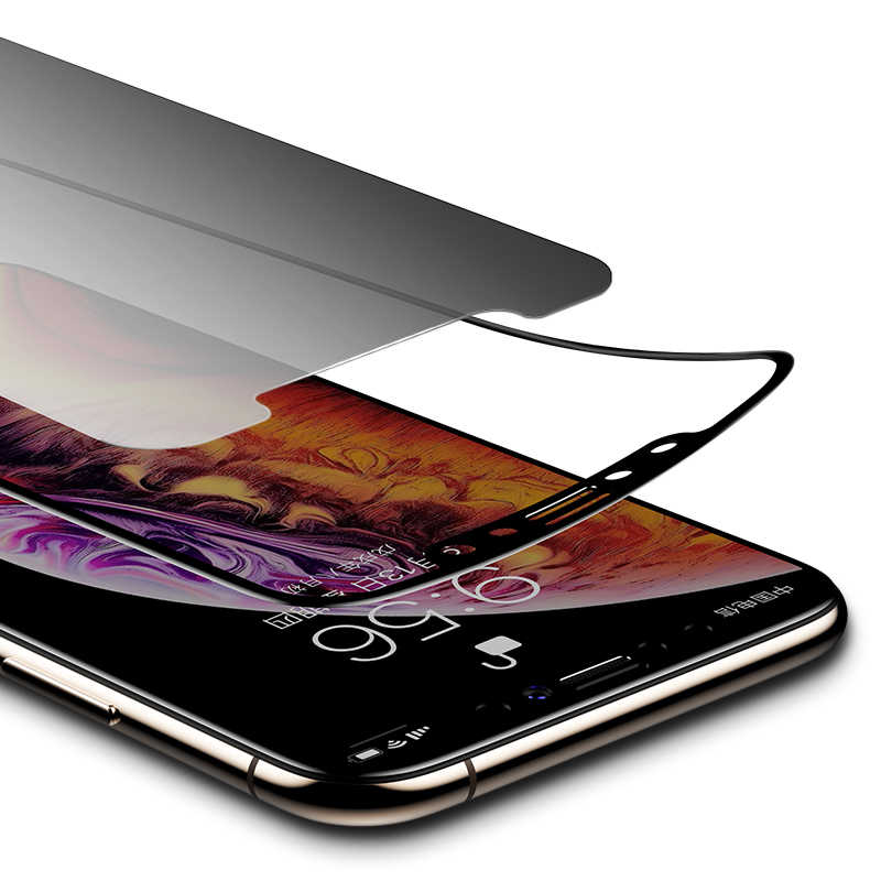 Apple iPhone XS Uyumlu Benks 0.3mm V Pro Privacy Ekran Koruyucu - 7