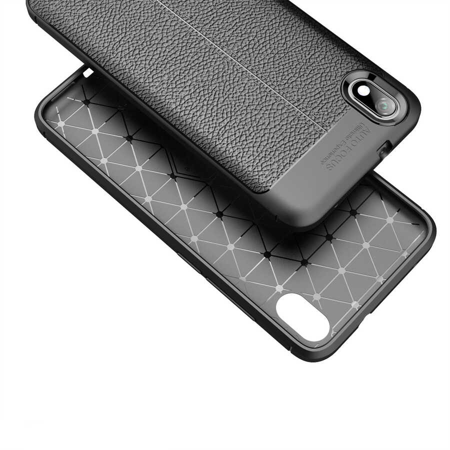 Xiaomi Redmi 7A Uyumlu Kılıf Zore Niss Silikon Kapak - 6
