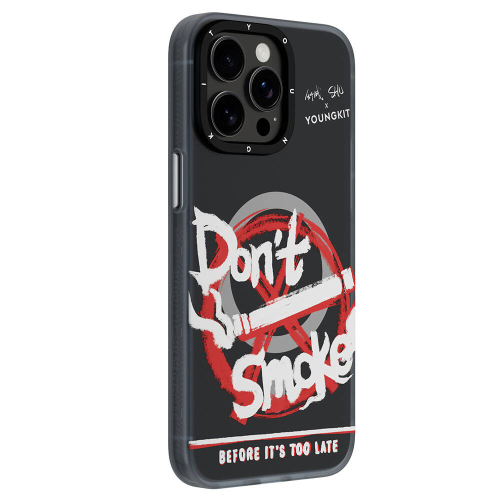 Apple iPhone 14 Pro Max Uyumlu Kılıf Magsafe Şarj Özellikli Shu Tasarımlı Youngkit City Serisi Kapak - 2