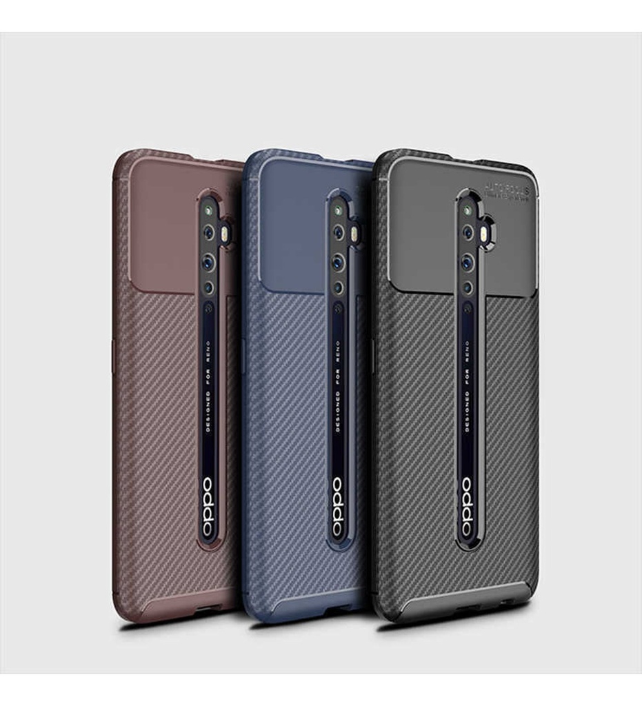 Oppo Reno 2Z Uyumlu Kılıf Zore Negro Silikon Kapak