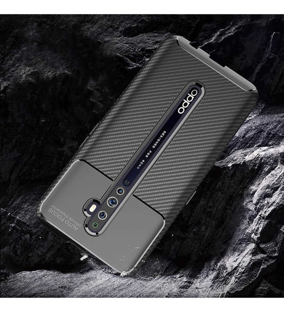Oppo Reno 2Z Uyumlu Kılıf Zore Negro Silikon Kapak