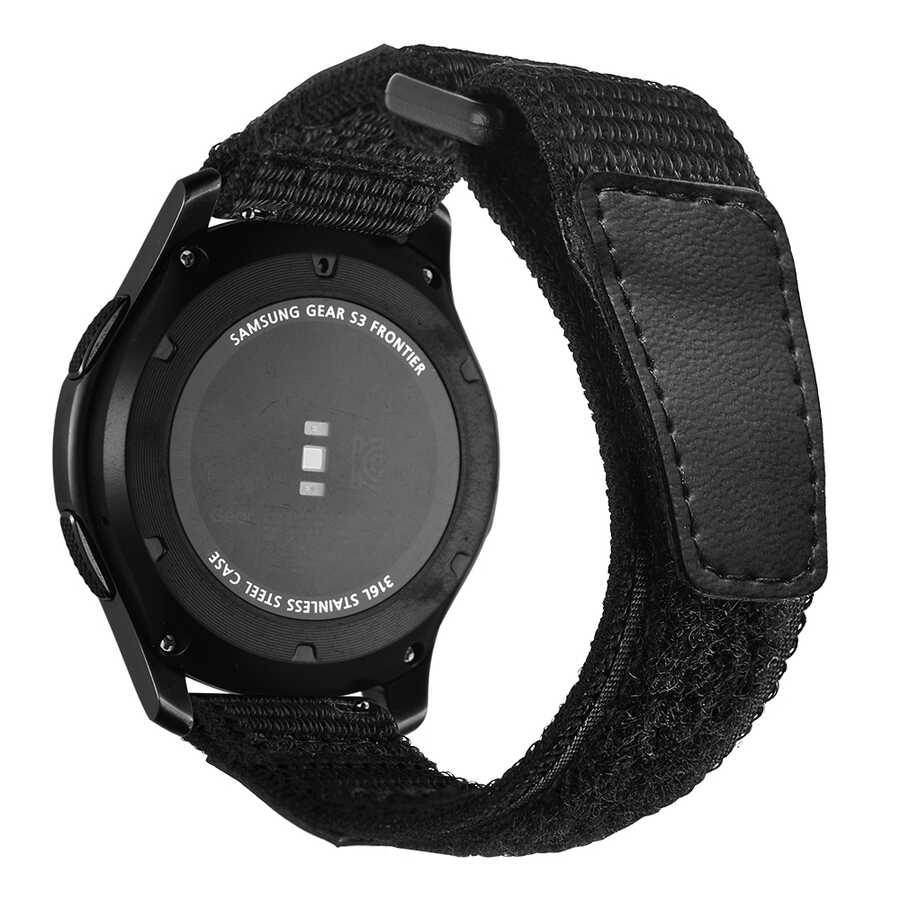 Huawei Watch GT 3 46mm Uyumlu Magic Nylon Kordon
