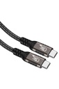 Qgeem QG01 Type-C to Type-C USB4 PD Data Kablosu 240W 40Gbps 8K@60Hz 1 Metre