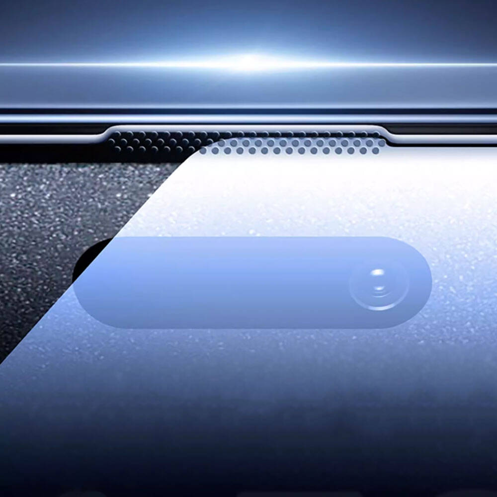 Apple iPhone 13 Pro Max Uyumlu Wiwu GT-008 Polimer Oleofobik Kaplama Şeffaf Pürüzsüz Temperli Cam Ekran Koruyucu 10'lu Paket - 5
