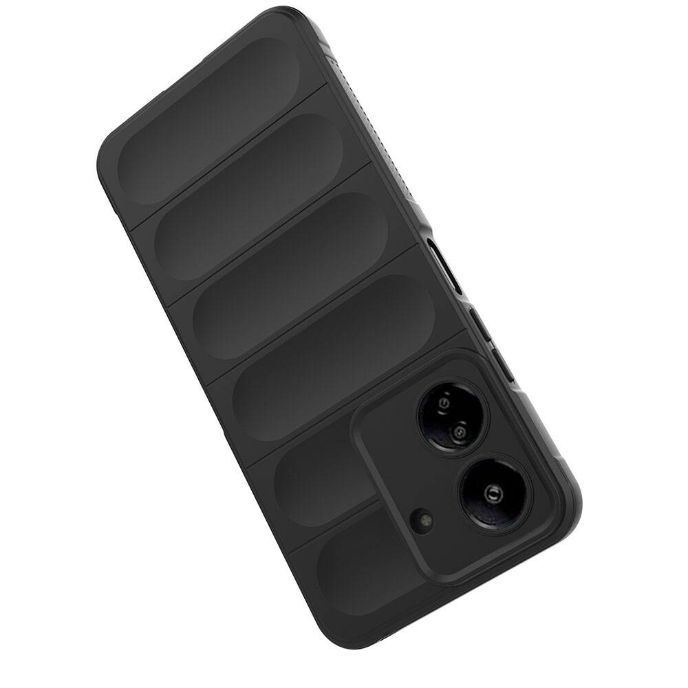 Xiaomi Redmi 13C Uyumlu Kılıf Esnek TPU Oyuklu Arka Yüzey Tasarımlı Zore Etnik Silikon Kapak - 30