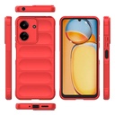 Xiaomi Redmi 13C Uyumlu Kılıf Esnek TPU Oyuklu Arka Yüzey Tasarımlı Zore Etnik Silikon Kapak - 38