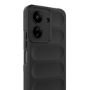Xiaomi Poco C65 Uyumlu Kılıf Esnek TPU Oyuklu Arka Yüzey Tasarımlı Zore Etnik Silikon Kapak - 3