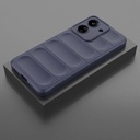 Xiaomi Poco C65 Uyumlu Kılıf Esnek TPU Oyuklu Arka Yüzey Tasarımlı Zore Etnik Silikon Kapak - 8
