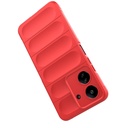 Xiaomi Poco C65 Uyumlu Kılıf Esnek TPU Oyuklu Arka Yüzey Tasarımlı Zore Etnik Silikon Kapak - 31