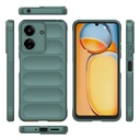 Xiaomi Poco C65 Uyumlu Kılıf Esnek TPU Oyuklu Arka Yüzey Tasarımlı Zore Etnik Silikon Kapak - 41