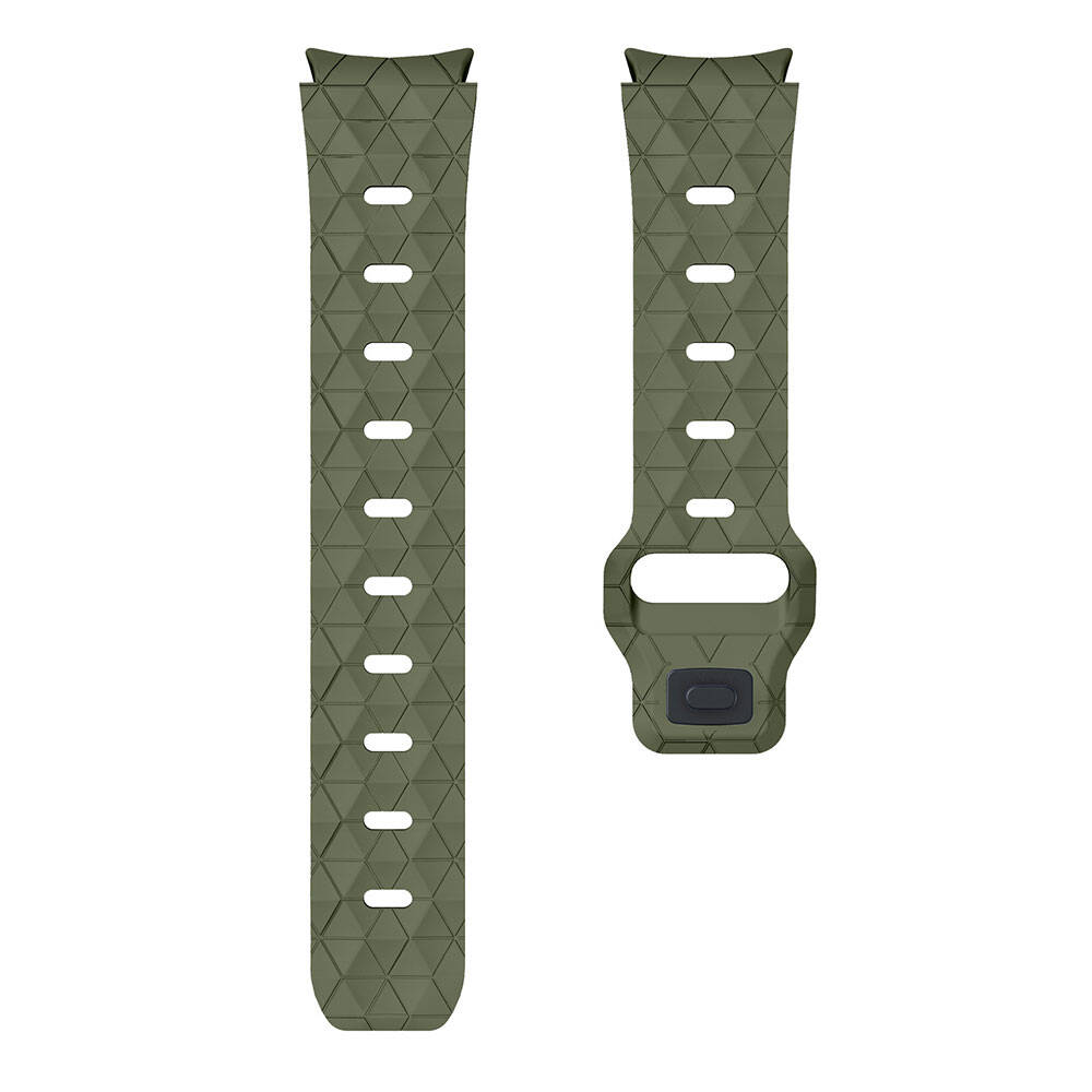 Samsung Galaxy Watch 5 Pro Uyumlu 45mm Zore KRD-116 20mm Futbol Desenli Spor Tasarımlı Silikon Kordon - 1