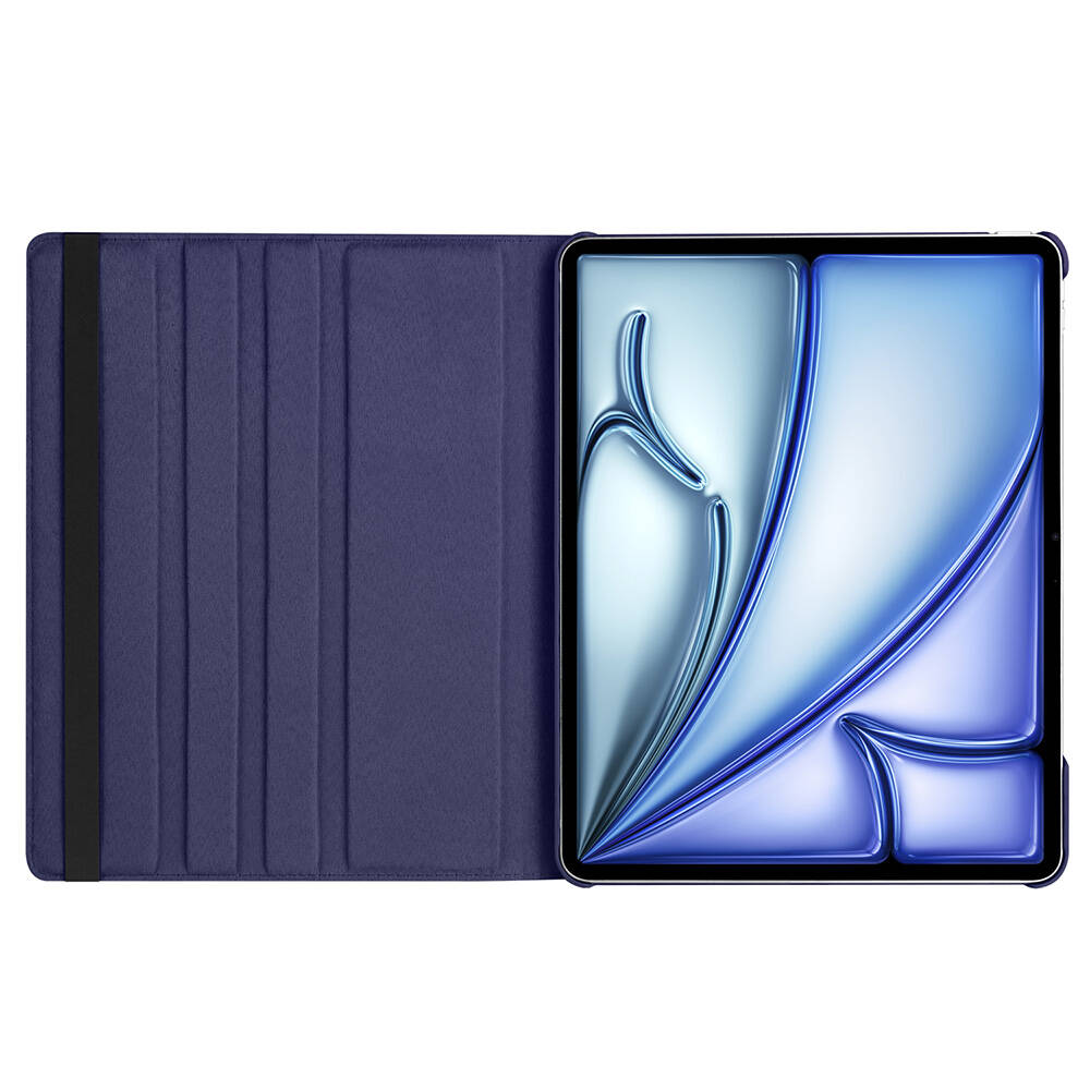 Apple iPad Air 13 2024 Uyumlu Zore Dönebilen Standlı Kılıf - 3