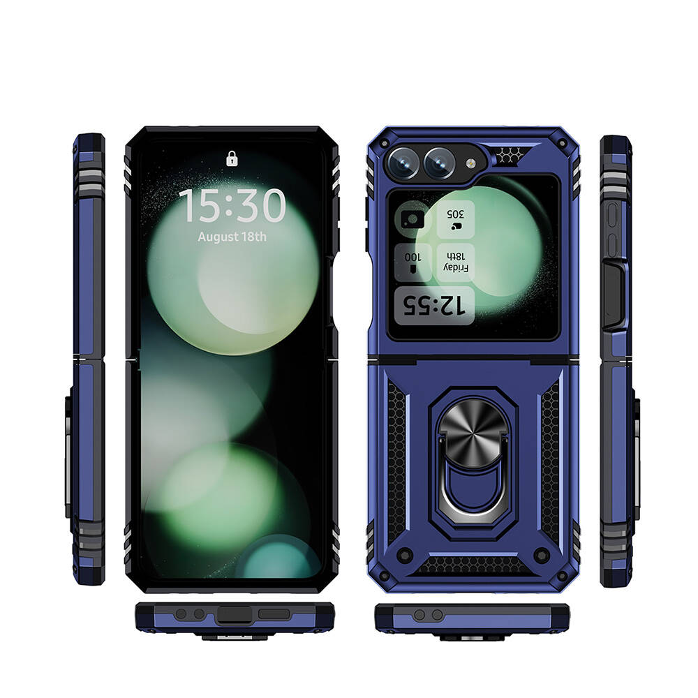 Samsung Galaxy Z Flip 6 Uyumlu Kılıf Zore Vega Kapak - 4
