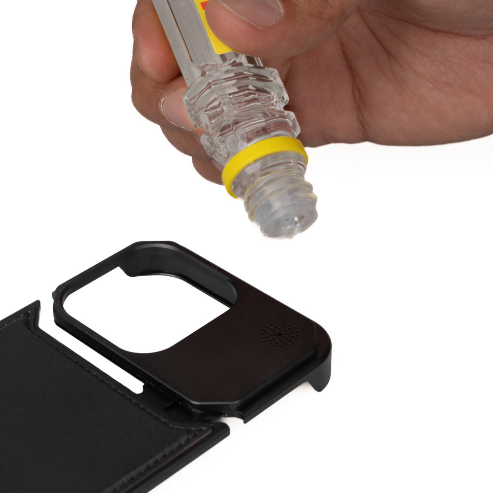 Apple iPhone 14 Pro Uyumlu Kılıf Magsafe Şarj Özellikli Mekanizmalı Koku Hazneli Zore Mostar Kapak - 5