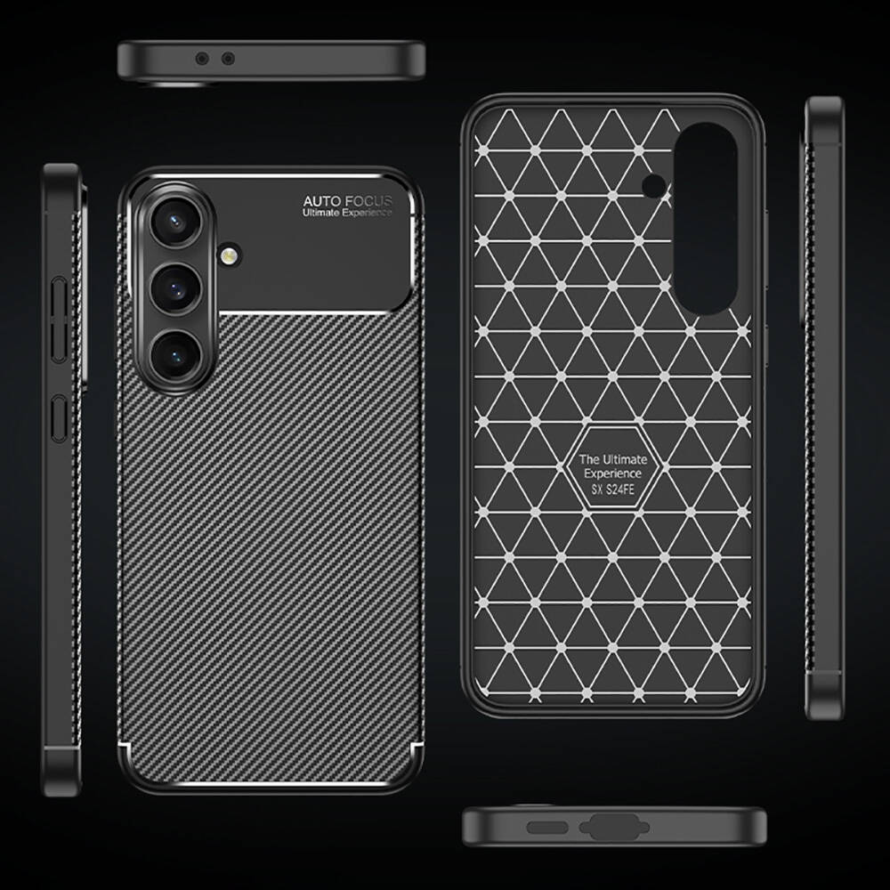 Samsung Galaxy S24 FE Uyumlu Kılıf Zore Negro Silikon Kapak - 13