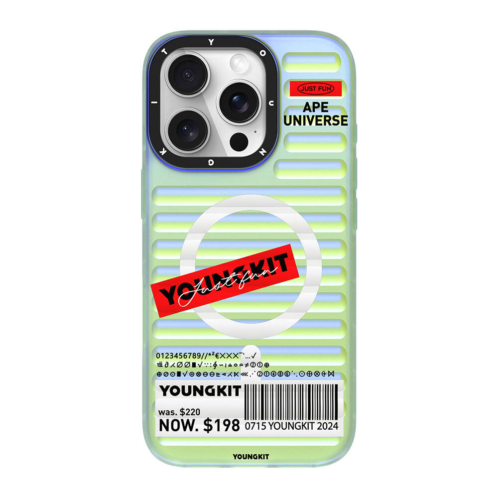 Apple iPhone 16 Pro Max Magsafe Şarj Özellikli YoungKit Chameleon Serisi Kapak - 9