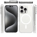 Apple iPhone 16 Pro Max Kılıf Magsafe Şarj Özellikli Şeffaf Sert PC Zore Embos Kapak - 4