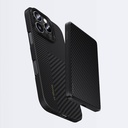 Apple iPhone 16 Kılıf Magsafe Şarj Özellikli Karbon Fiber Benks Montage ArmorAir Kevlar Kapak - 4