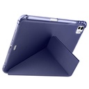 Apple iPad Pro 11 Uyumlu 2024 Kılıf Zore Tri Folding Kalem Bölmeli Standlı Kılıf - 5