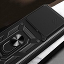 Xiaomi Poco F6 Kılıf Magnetik Standlı Kamera Korumalı Zore Sürgülü Vega Kapak - 6