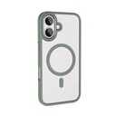 Apple iPhone 16 Kılıf Wireless Şarj Özellikli Zore Krom Magsafe Silikon Kapak - 4