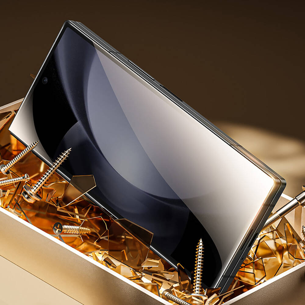 Samsung Galaxy Z Fold 6 Uyumlu Benks Glass Warrior HD Cam Ekran Koruyucu + Kolay Uygulama Aparatlı - 8