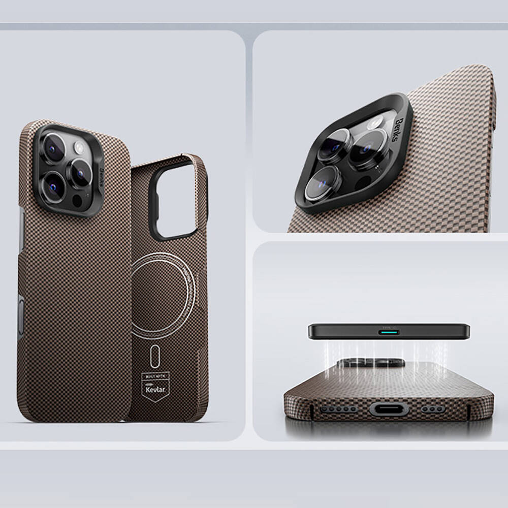 Apple iPhone 16 Plus Uyumlu Kılıf Benks ArmorTint Serisi ArmorAir Kevlar Kapak - 7