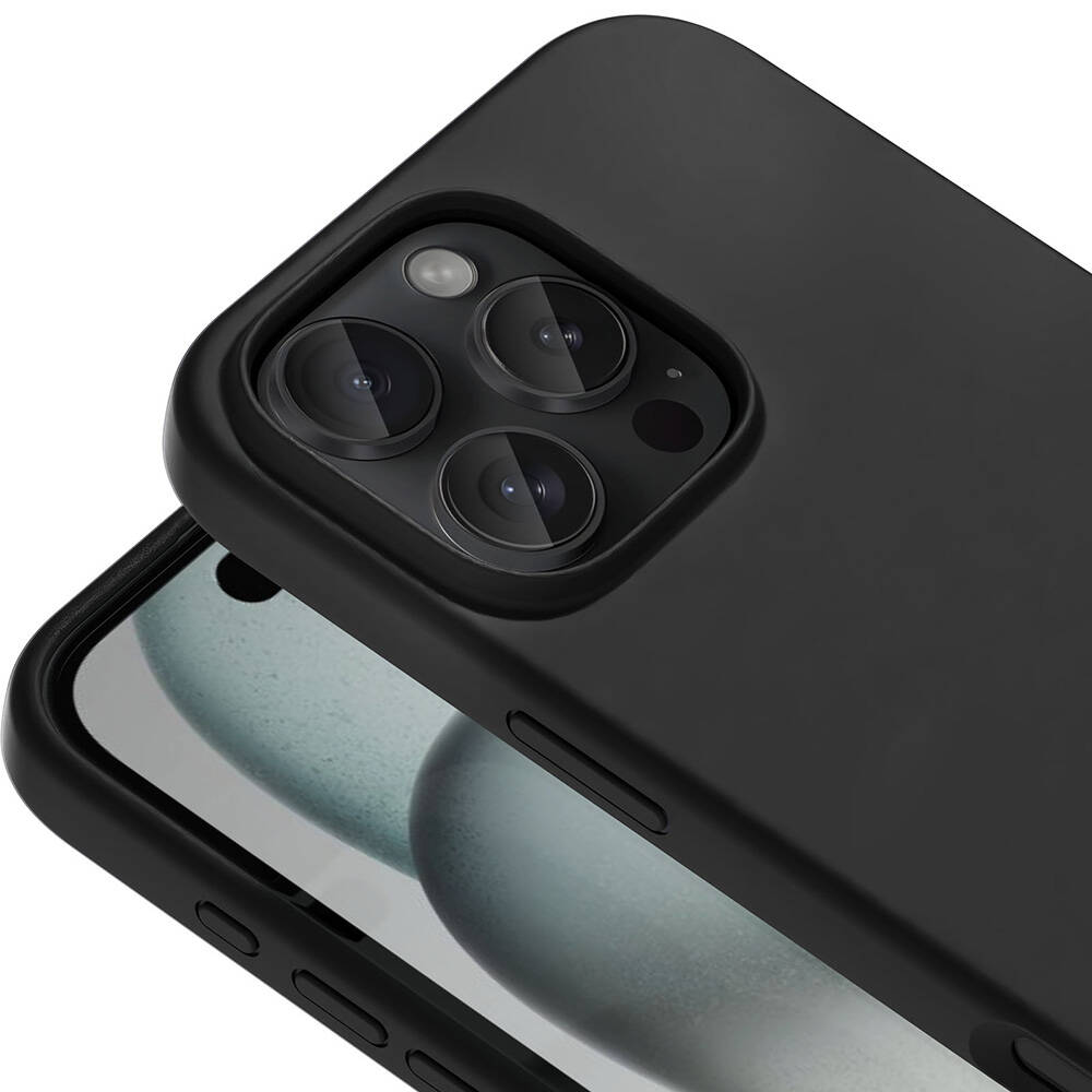 Apple iPhone 16 Pro Max Uyumlu Kılıf Magsafe Şarj Özellikli Sıvı Teknolojili Silinebilir Sert Zore Kivi Kapak - 4