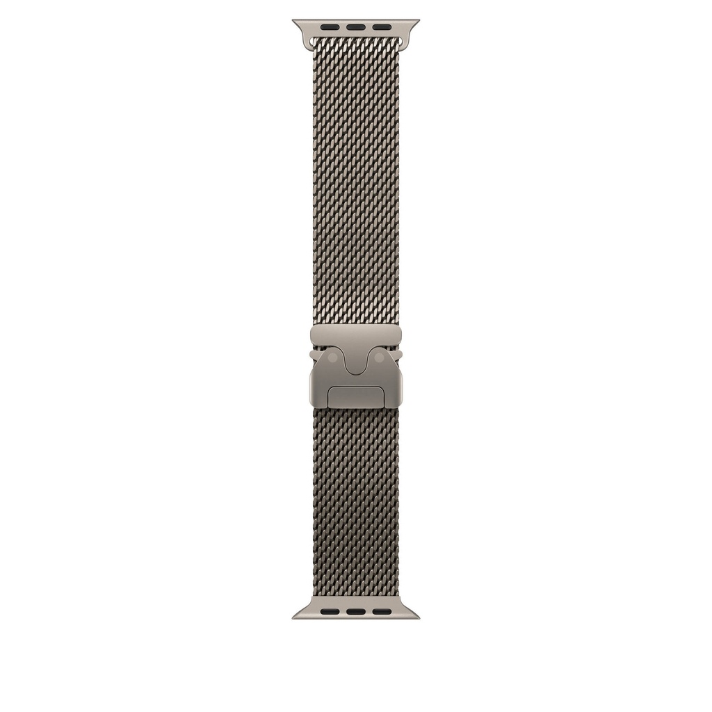 Apple Watch Ultra 49mm Uyumlu Zore KRD-121 Metal Hasır Kordon - 2