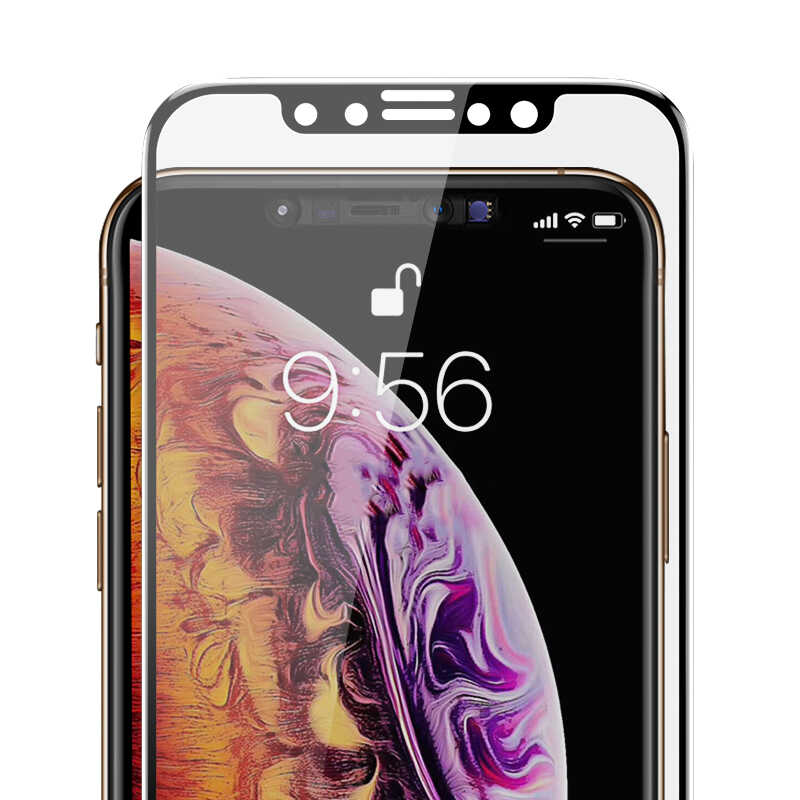 Apple iPhone 16 Plus Uyumlu Davin 5D Privacy Cam Ekran Koruyucu - 2