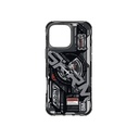 Apple iPhone 16 Pro Uyumlu Kılıf Magsafe Şarj Özellikli Katmanlı Makine Temalı SkinArma Ekho Kapak - 3