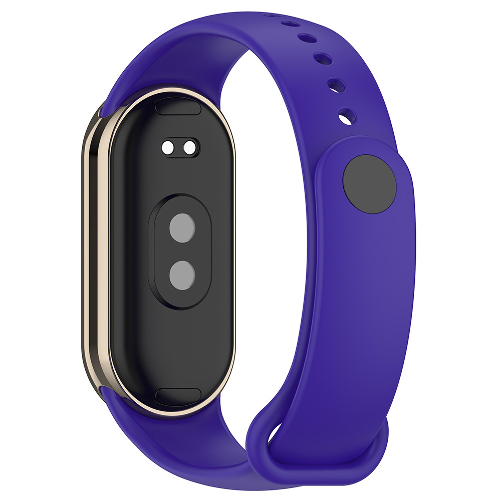 Xiaomi Mi Band 8 Uyumlu Serisi Klasik Kordon Silikon Strap Kayış - 7