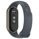 Xiaomi Mi Band 8 Uyumlu Serisi Klasik Kordon Silikon Strap Kayış - 10
