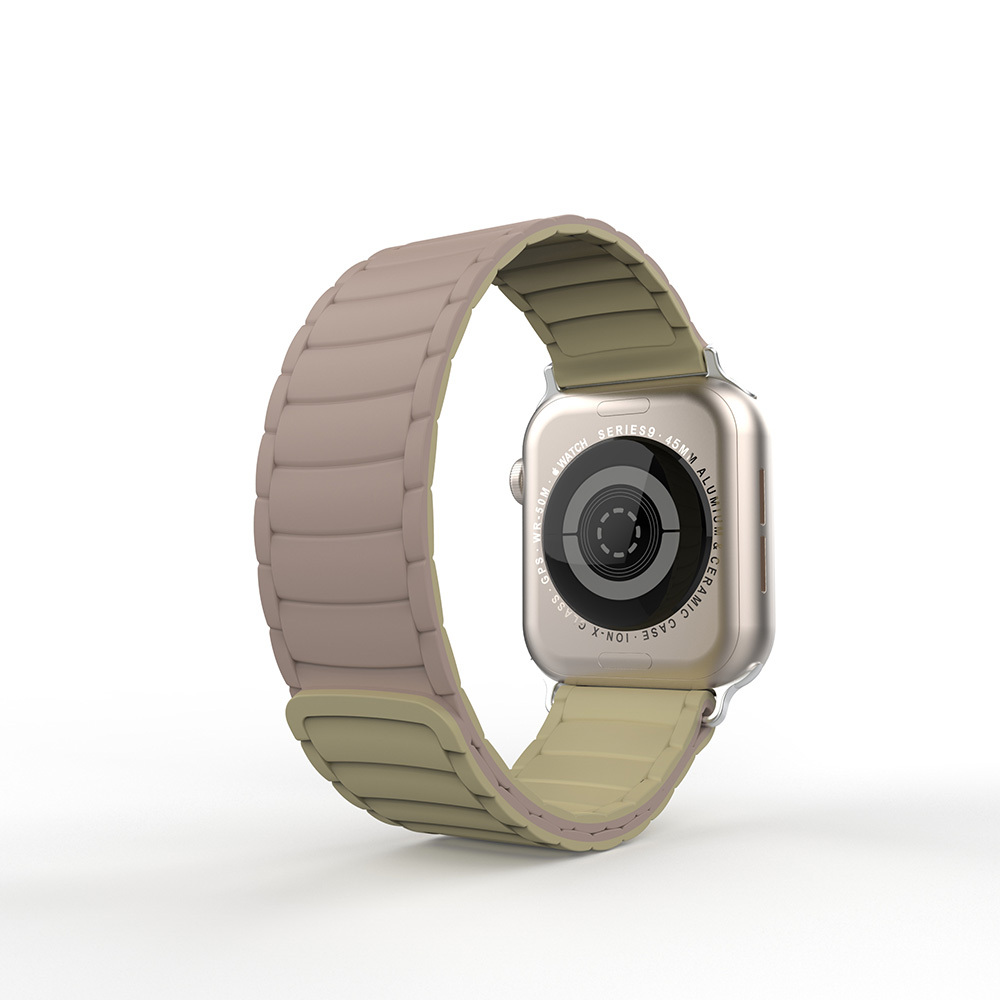 Apple Watch 7 45mm Uyumlu Zore KRD-122 Silikon Kordon Strap Kayış - 8