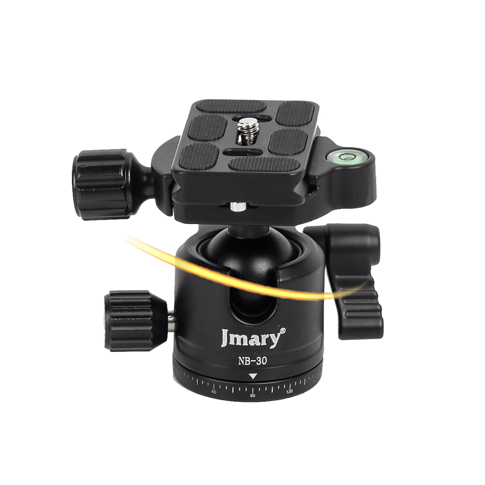 Jmary KT3255NB30 3 Kademeli 164.5cm Fonksiyonel Ayrılabilir Monopod Tasarım Başlıklı Tripod - 6