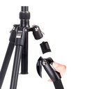 Jmary KT3255NB30 3 Kademeli 164.5cm Fonksiyonel Ayrılabilir Monopod Tasarım Başlıklı Tripod - 8