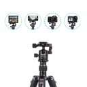Jmary KT3255NB30 3 Kademeli 164.5cm Fonksiyonel Ayrılabilir Monopod Tasarım Başlıklı Tripod - 9