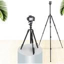 Jmary KT3255NB30 3 Kademeli 164.5cm Fonksiyonel Ayrılabilir Monopod Tasarım Başlıklı Tripod - 10