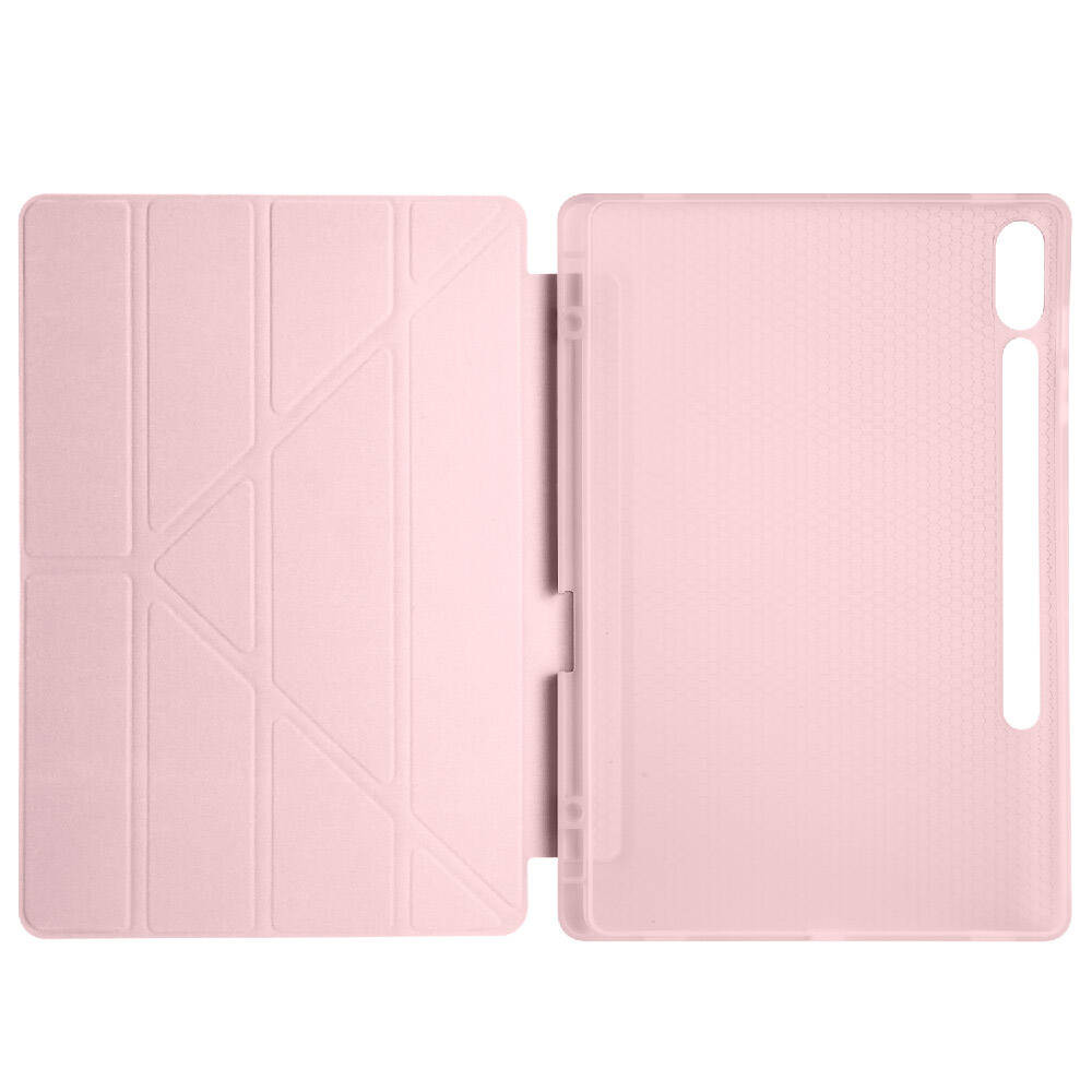 Galaxy Tab S10 Plus Kılıf Zore Tri Folding Kalem Bölmeli Standlı Kılıf - 18