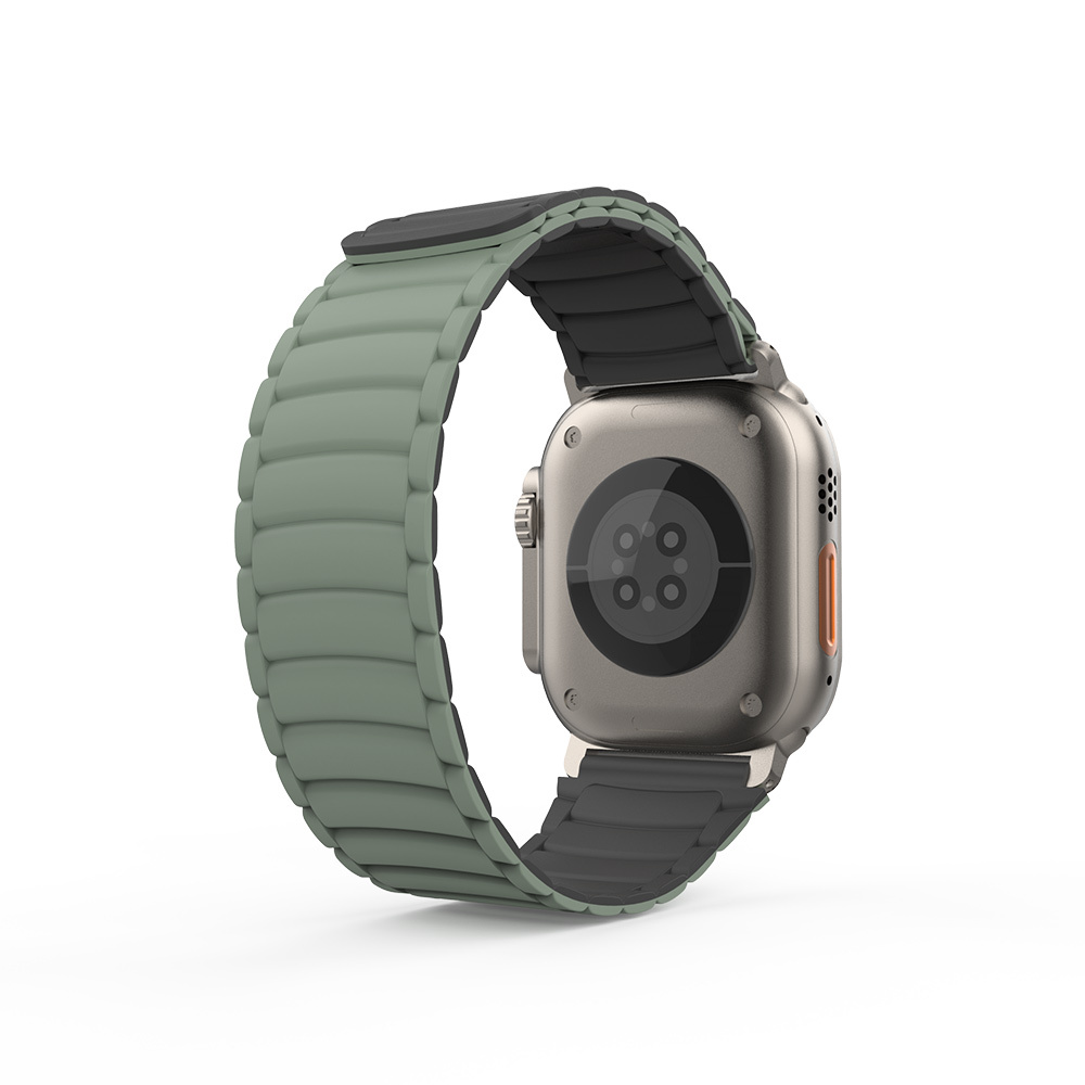 Apple Watch Ultra 49mm Uyumlu Zore KRD-122 Silikon Kordon Strap Kayış - 5