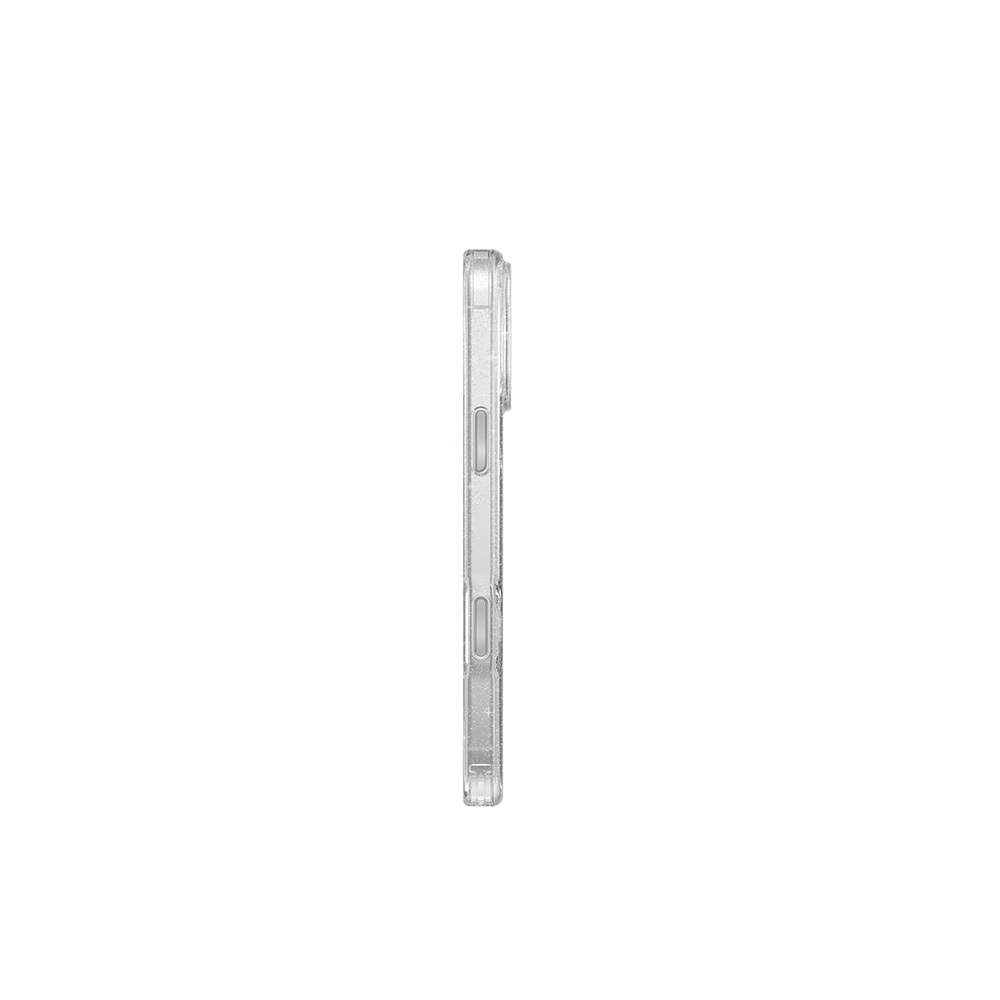 Apple iPhone 16 Pro Uyumlu Kılıf Magsafe Şarj Özellikli Simli Arka Yüzey Askı İpli Coehl Lumino Kapak - 7