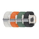 Apple Watch 42mm Uyumlu Zore KRD-123 Naylon Kumaş Hasır Örgülü Kordon - 3